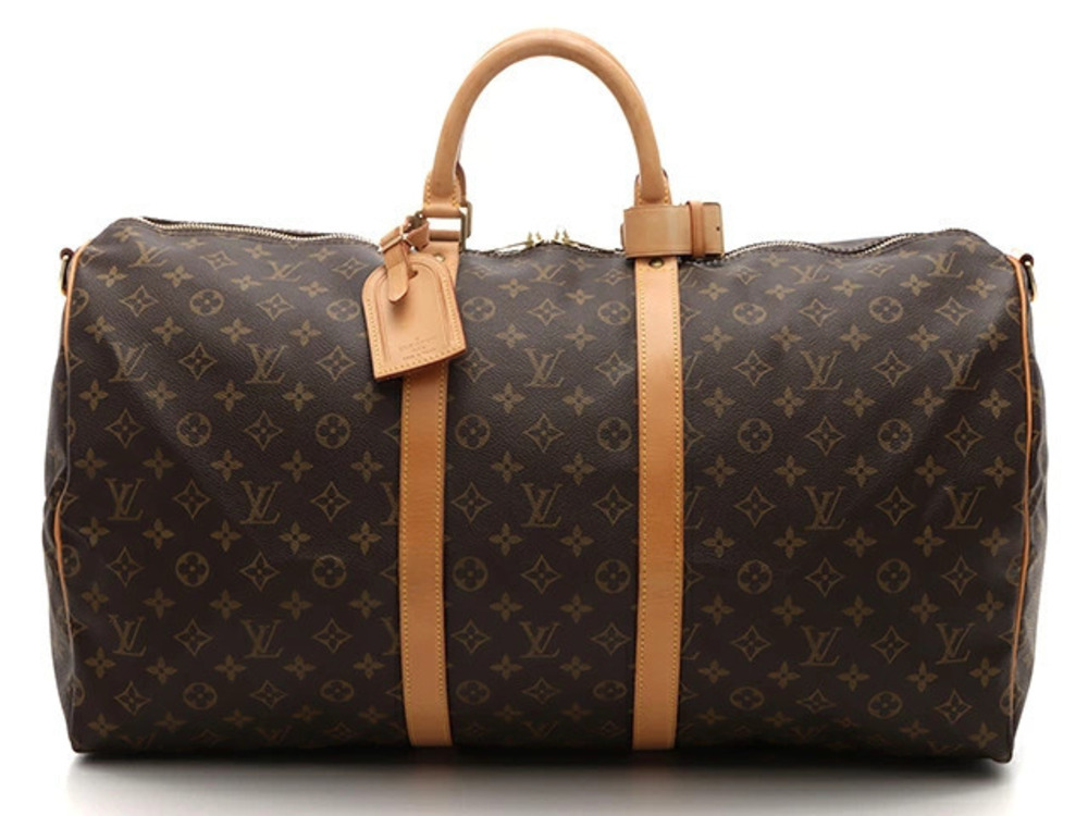 LOUIS VUITTON Keepall Bandouliere Boston Bag Monogram